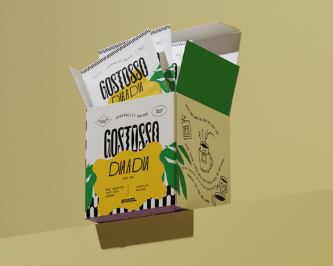 DIA A DIA Drip Bag - saszetki z kawą specialty, zestaw 10 sztuk GOSTOSSO